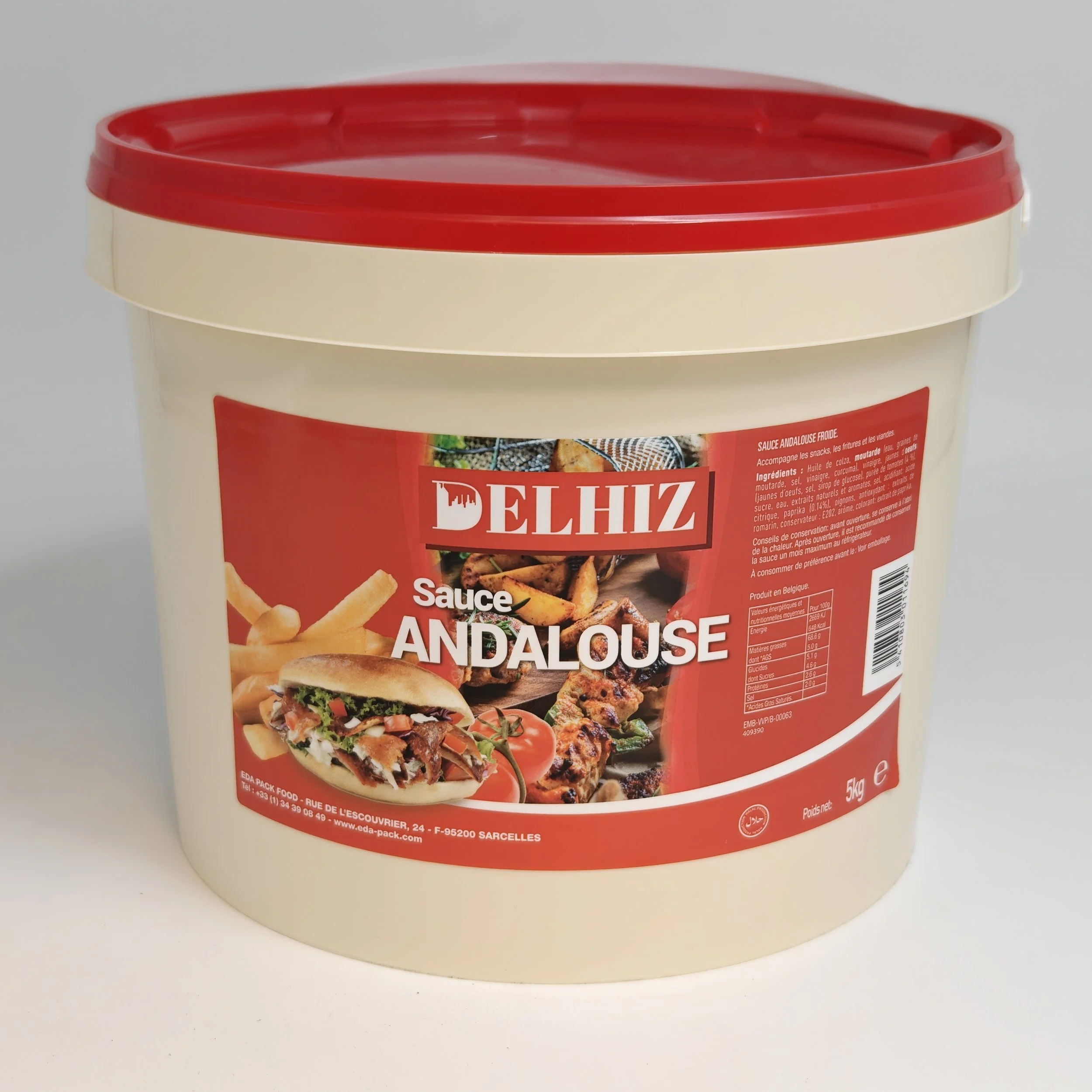 Dehliz sauce Andalouse 5 kg