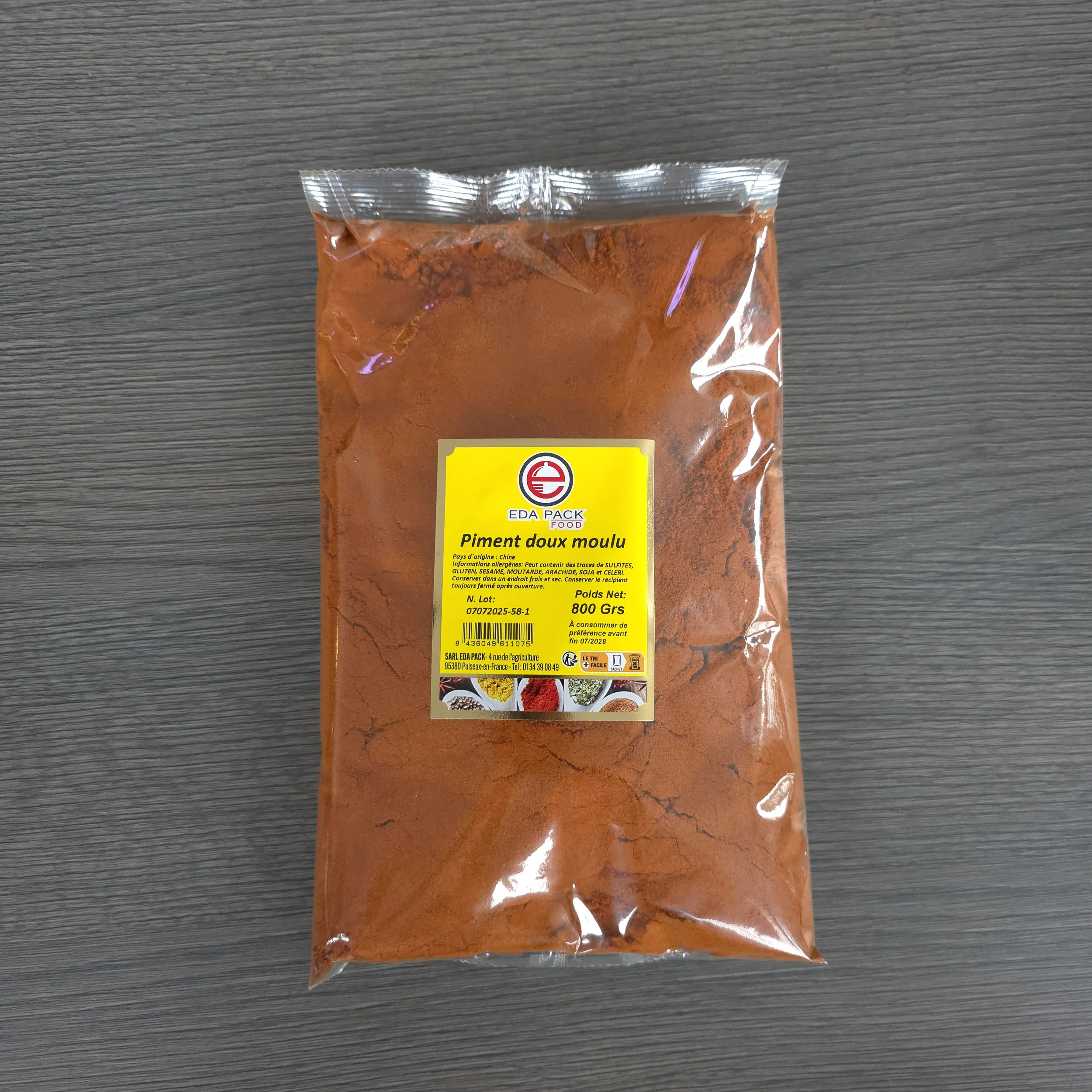 Piment doux moulu