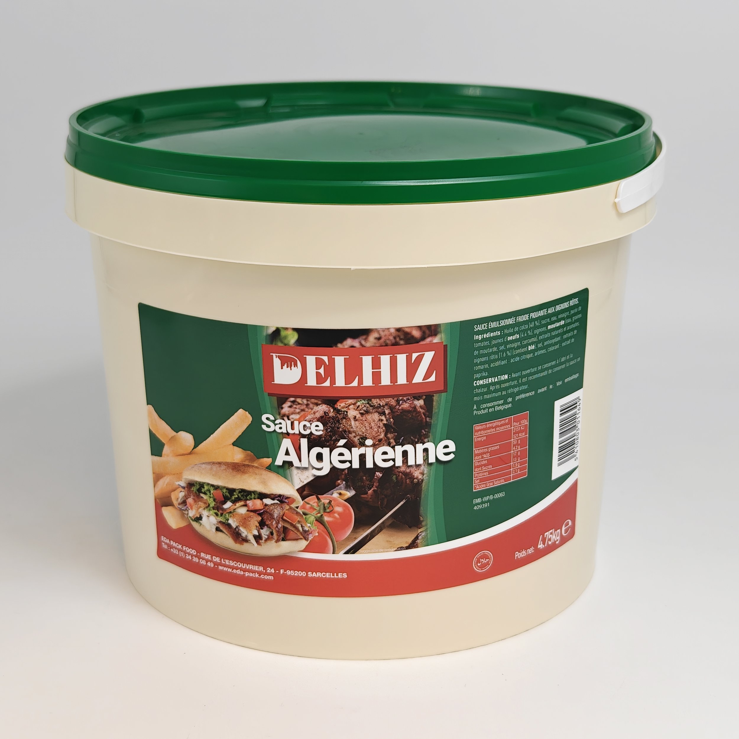 Dehliz sauce Algérienne 4,75 kg