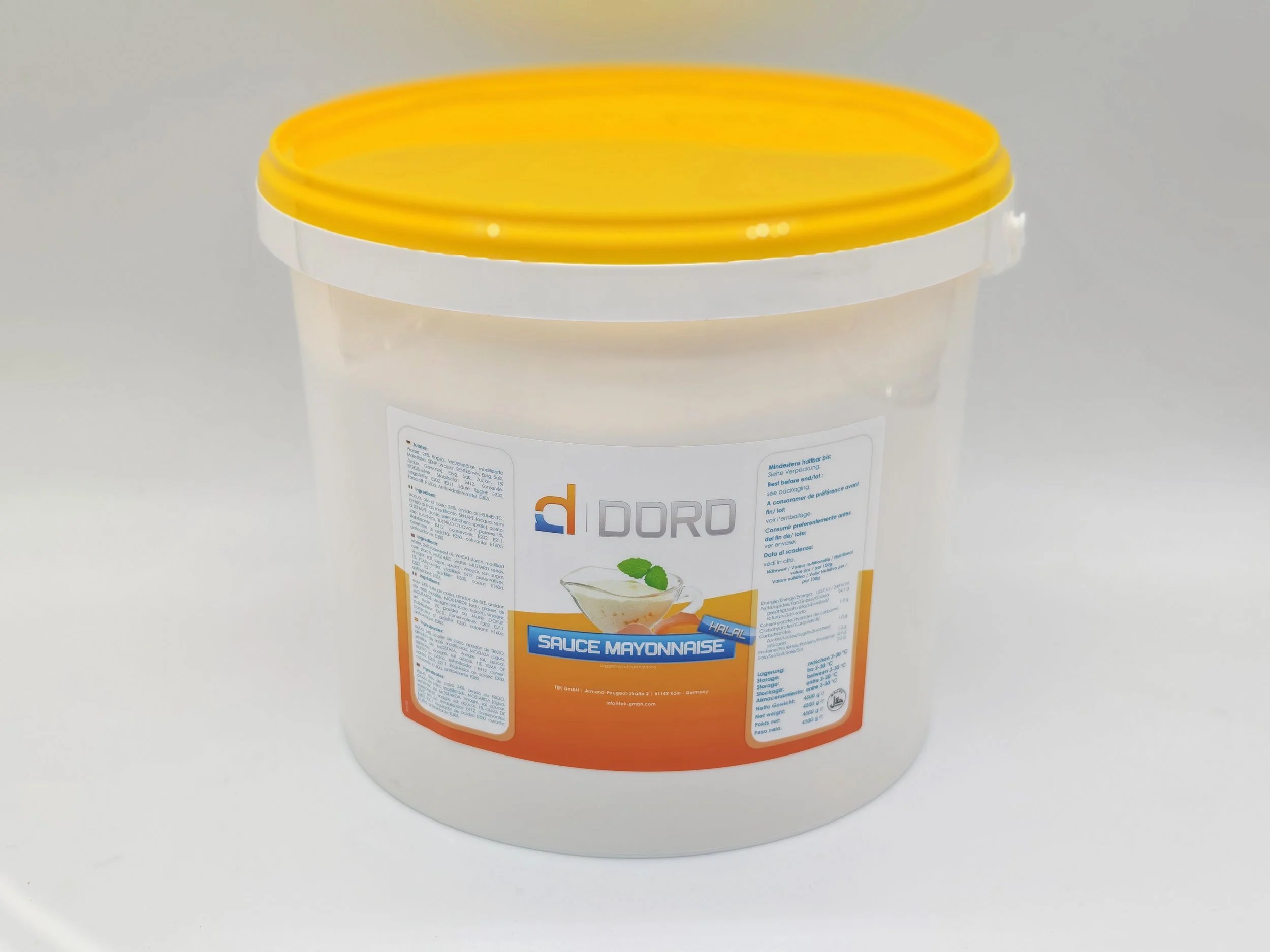 Doro sauce Mayonnaise 4,5 kg