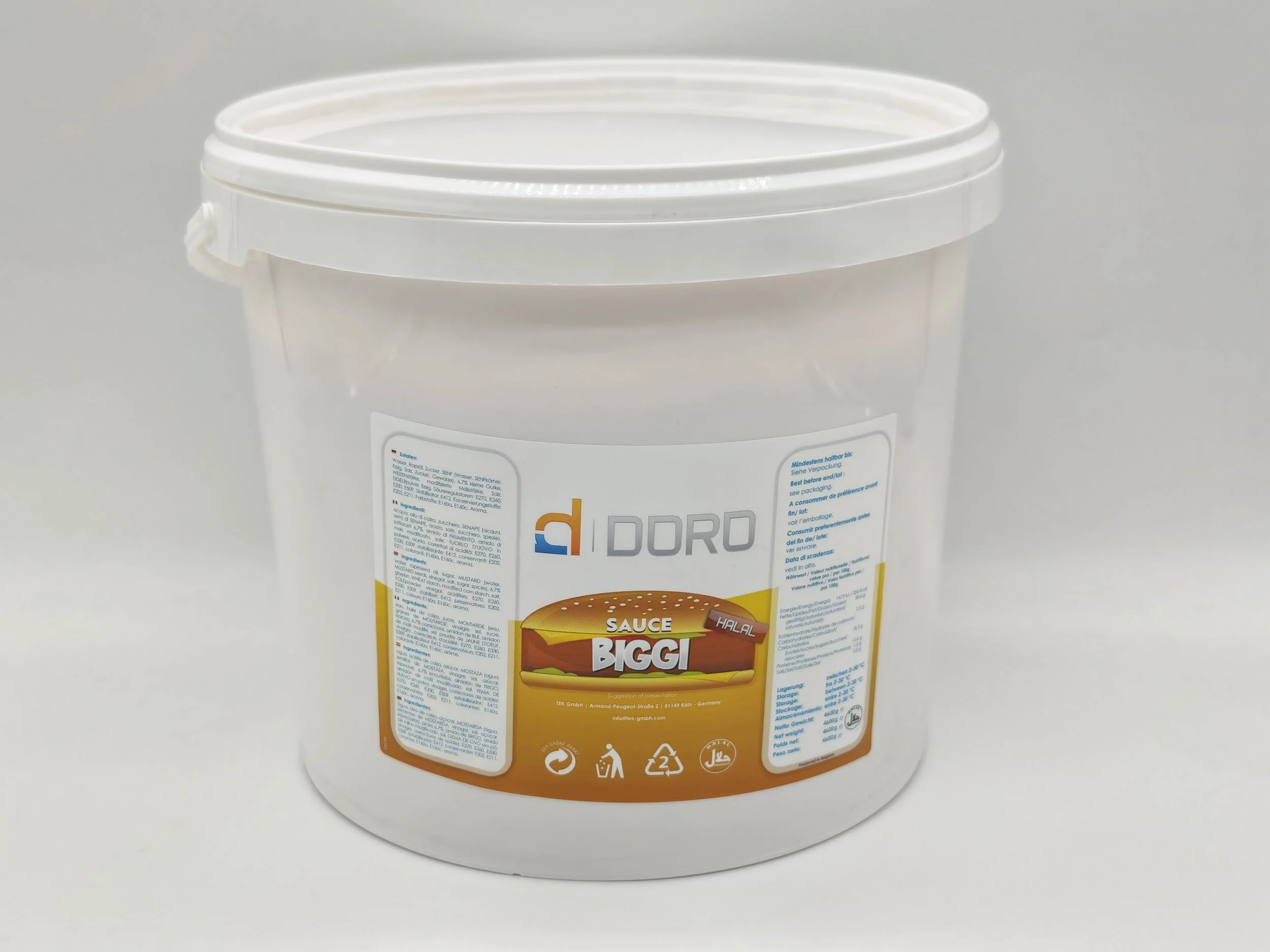 Doro sauce Biggi 4,6 kg