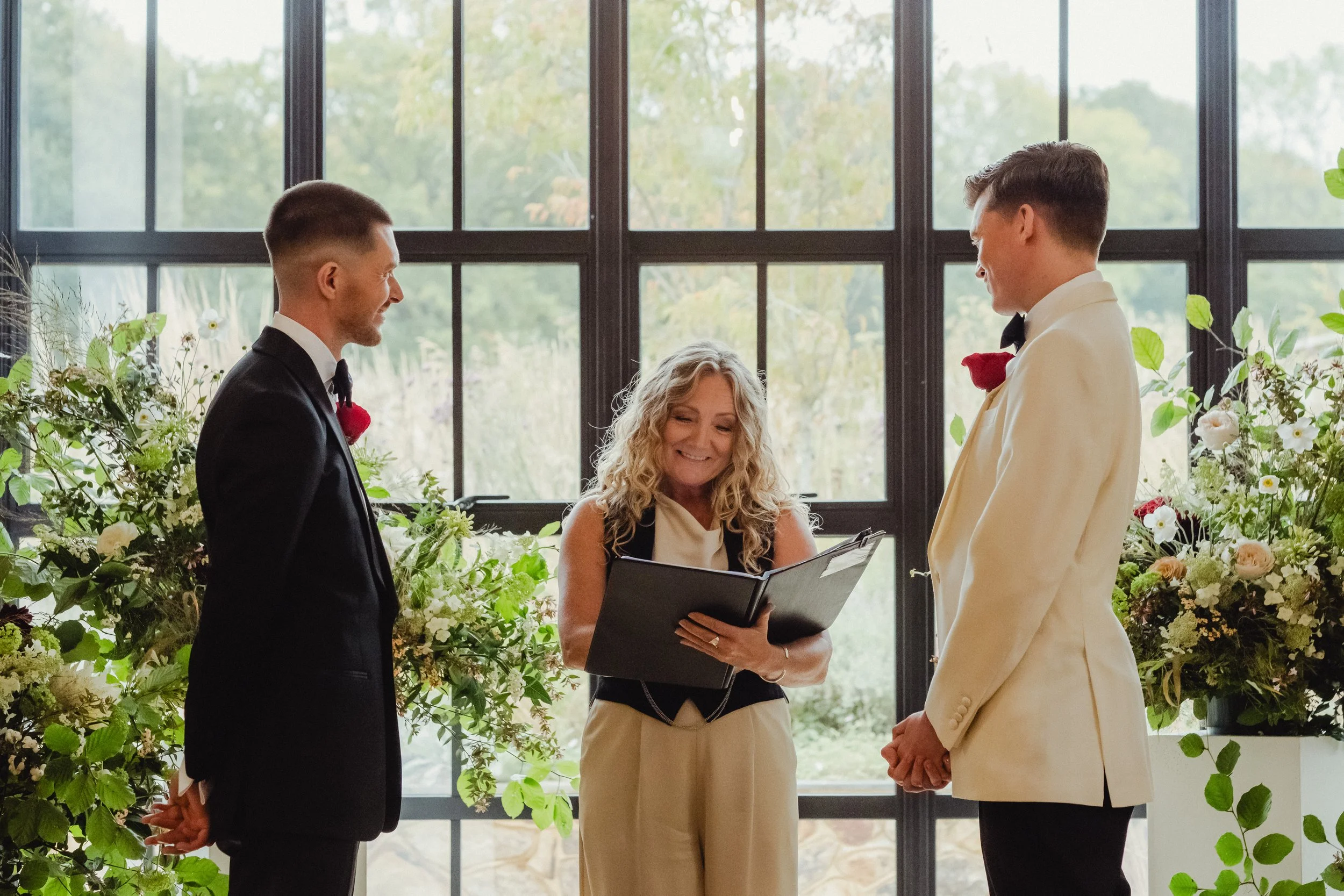 Wedding Ceremony at Limekiln East Sussex