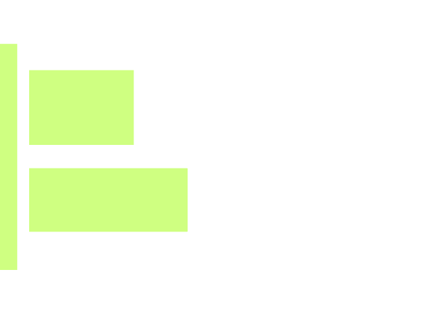 Geometric drawing of an outline square with sections divided by vertical, horizontal, and diagonal lines.
