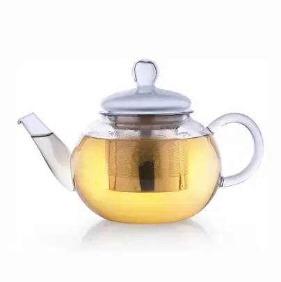 Glass teapot  (all in one )
