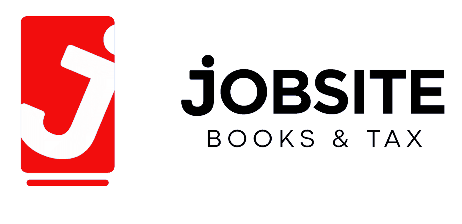 Job Site Books &amp; Tax