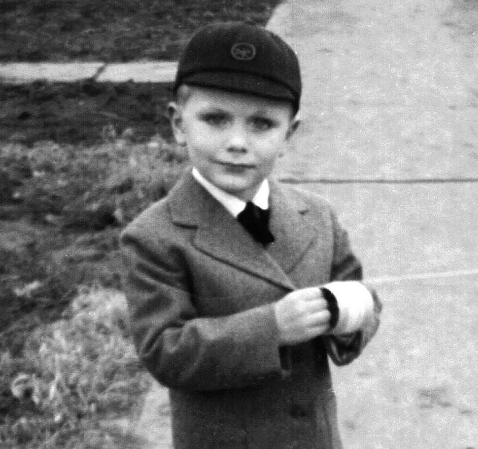 Robert Young Pelton, age five in Edmonton Alberta  ©RYP, all rights reserved