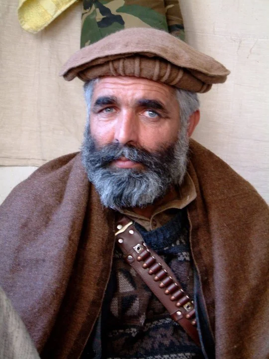 A local Afghan tribal policeman along the. border with Pakistan. ©RYP, all rights reserved