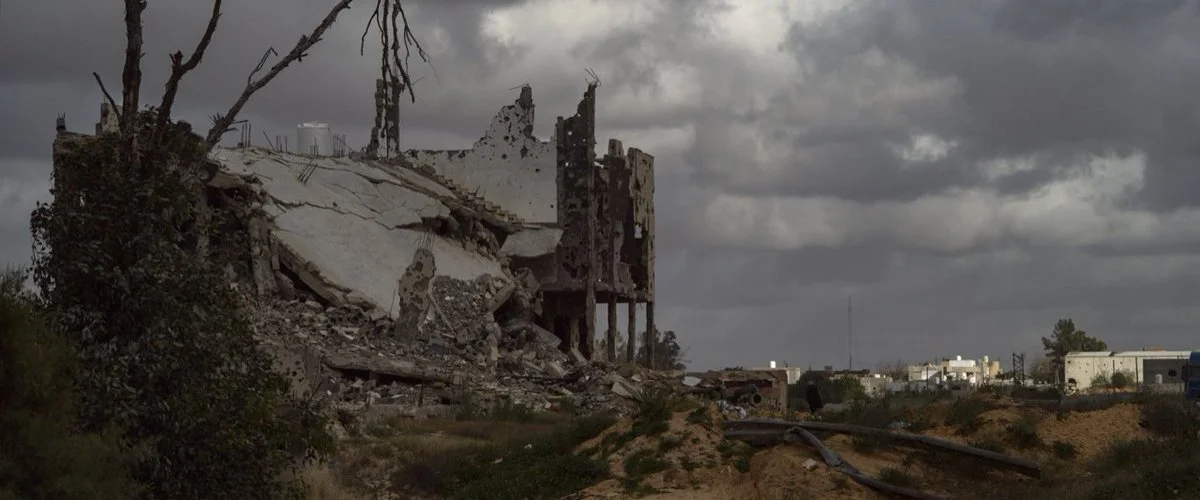 The ruins of southern Tripoli, Libya where Wagner was headquartered. ©RYP, all rights reserved 