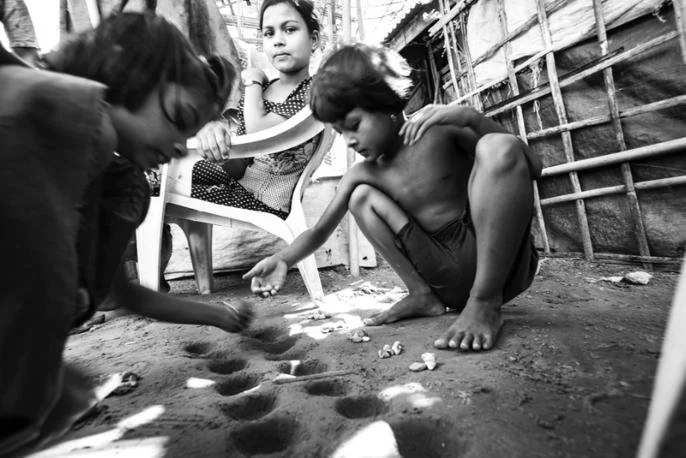 Rohingya refugees in Bangladesh.  ©RYP, all rights reserved