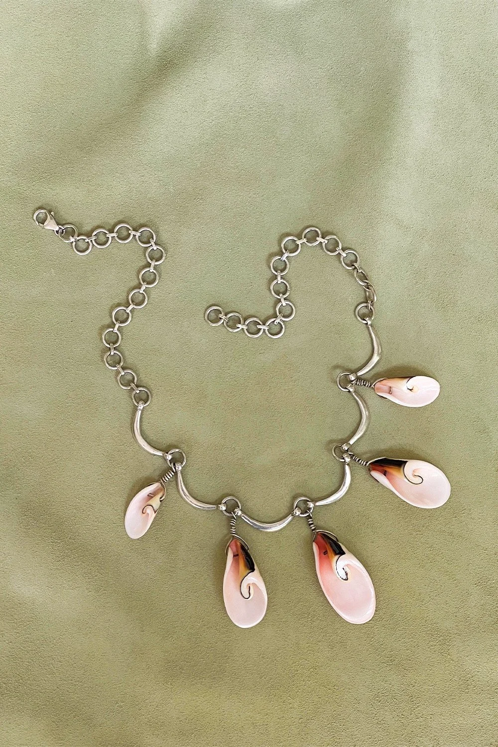 Fringed Shell Necklace
