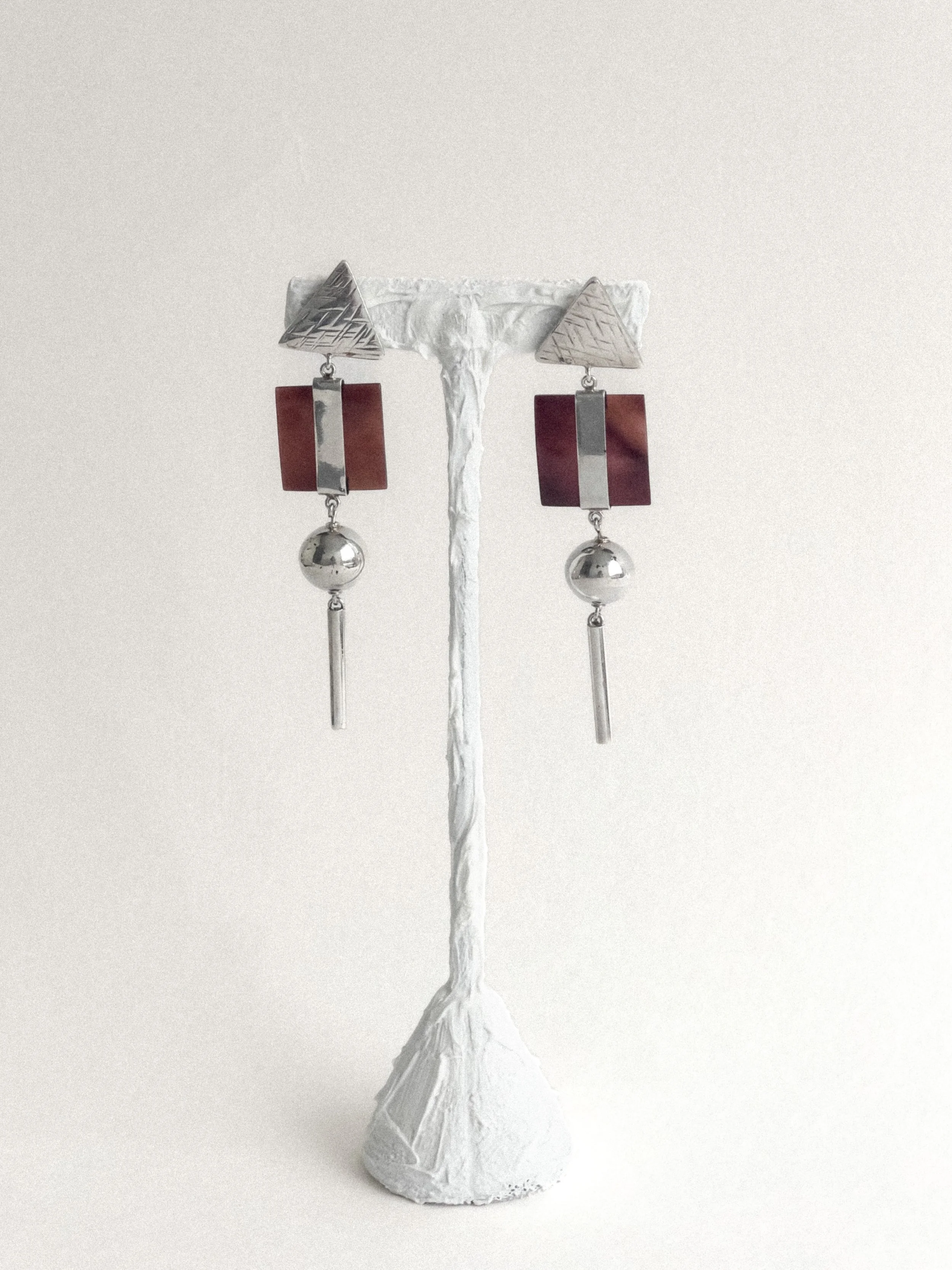 Swinging Geometry Earrings