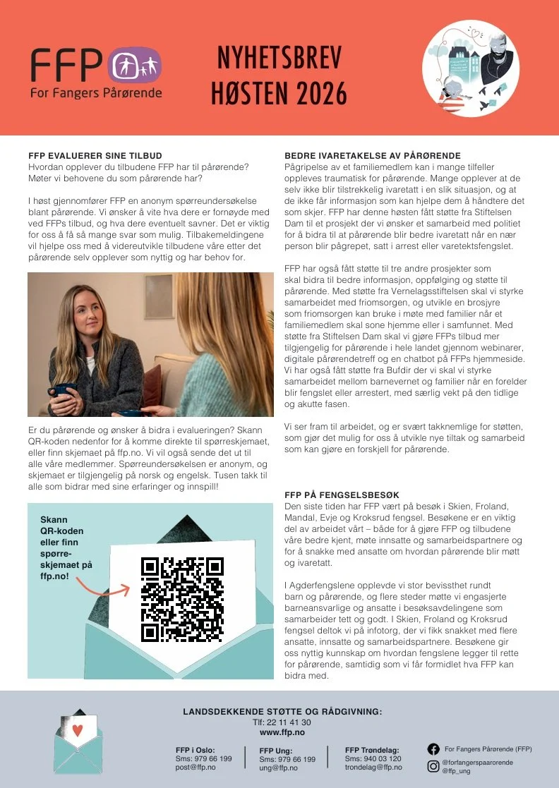 Nyhetsbrev med høstens program