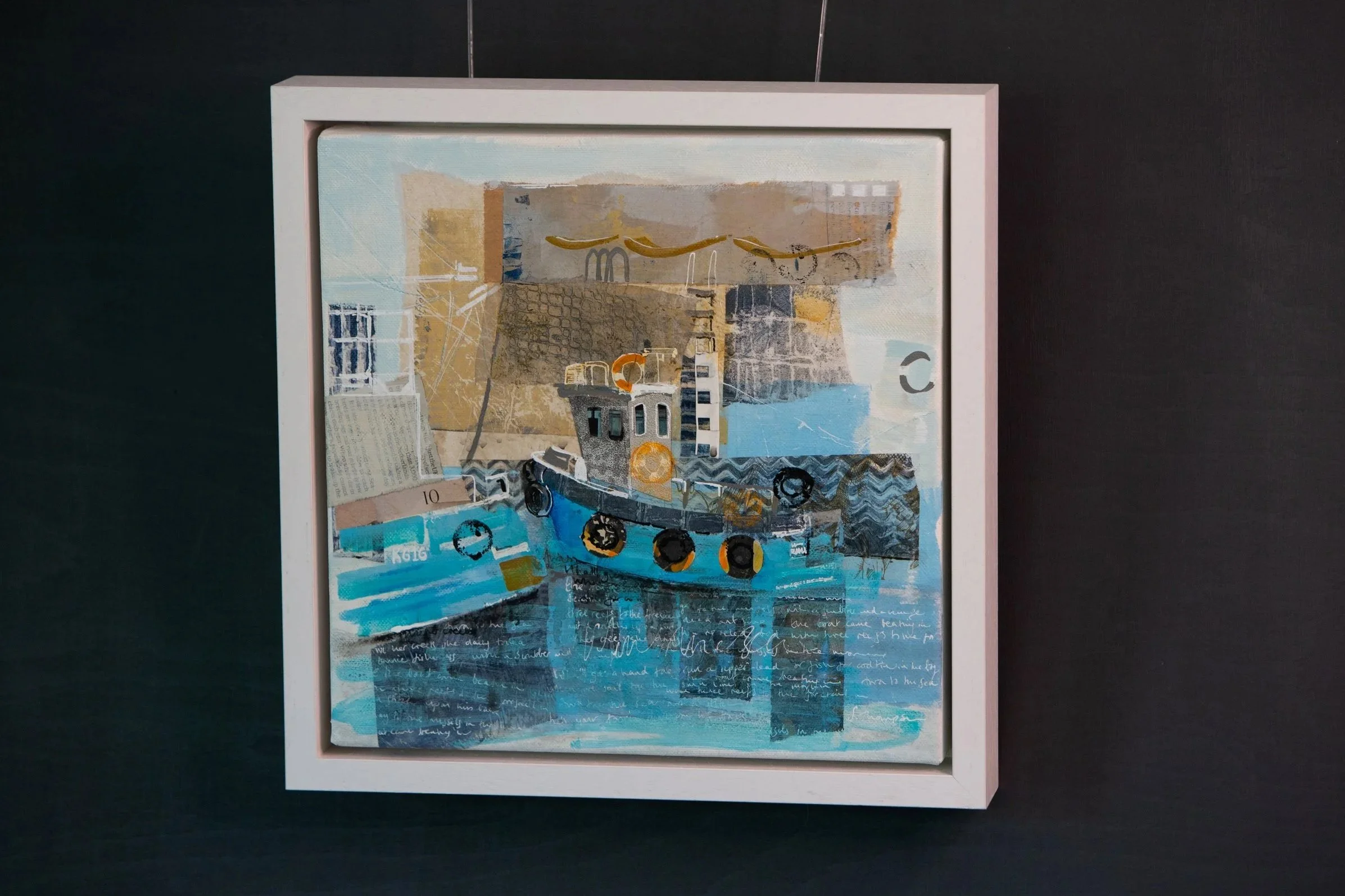 Artist: Shena Thompson
Title: Awa Tae The Sea
Medium: Framed Original
Price: £195.00