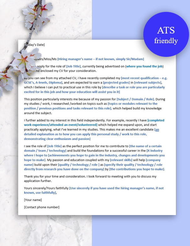 Cover Letter Writing Guide for Banking, Consulting, Recruiting