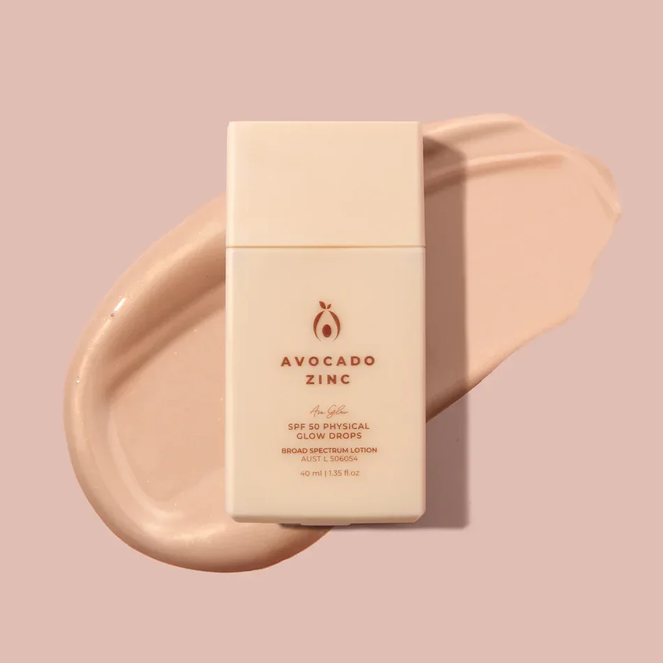 Avocado Zinc Physical Glow Drops SPF 50