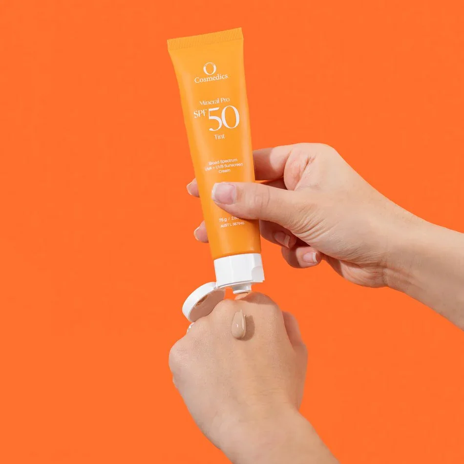 O Cosmedics Mineral Pro SPF 50 Tinted or Clear SPF