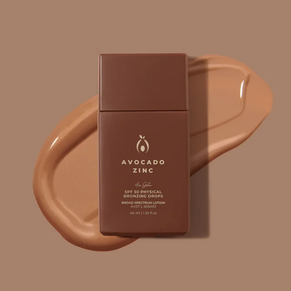 AVOCADO ZINC Physical Bronzing Drops 50SPF