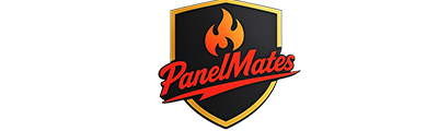 PanelMates logo, the fire alarm troubleshooting and diagnostic reasoning app for technicians.