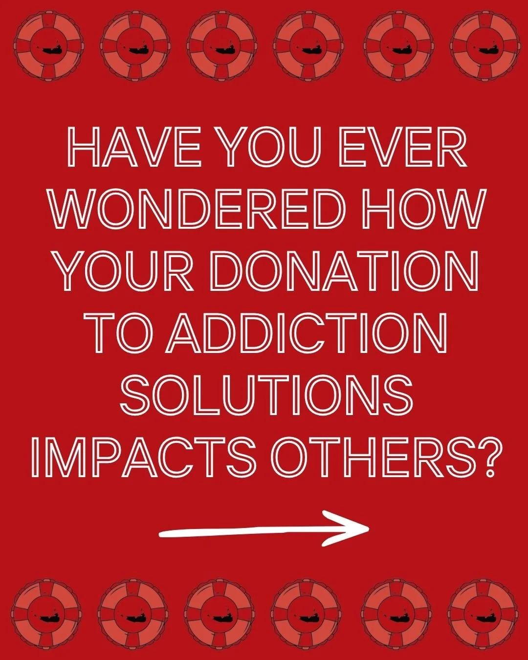 Have you ever wondered just exactly what your donation goes to? This is what it can do! 

Every donation counts towards breaking our patients out of the chains of addiction. Your donation doesn&rsquo;t disappear. It becomes treatment. It becomes a se