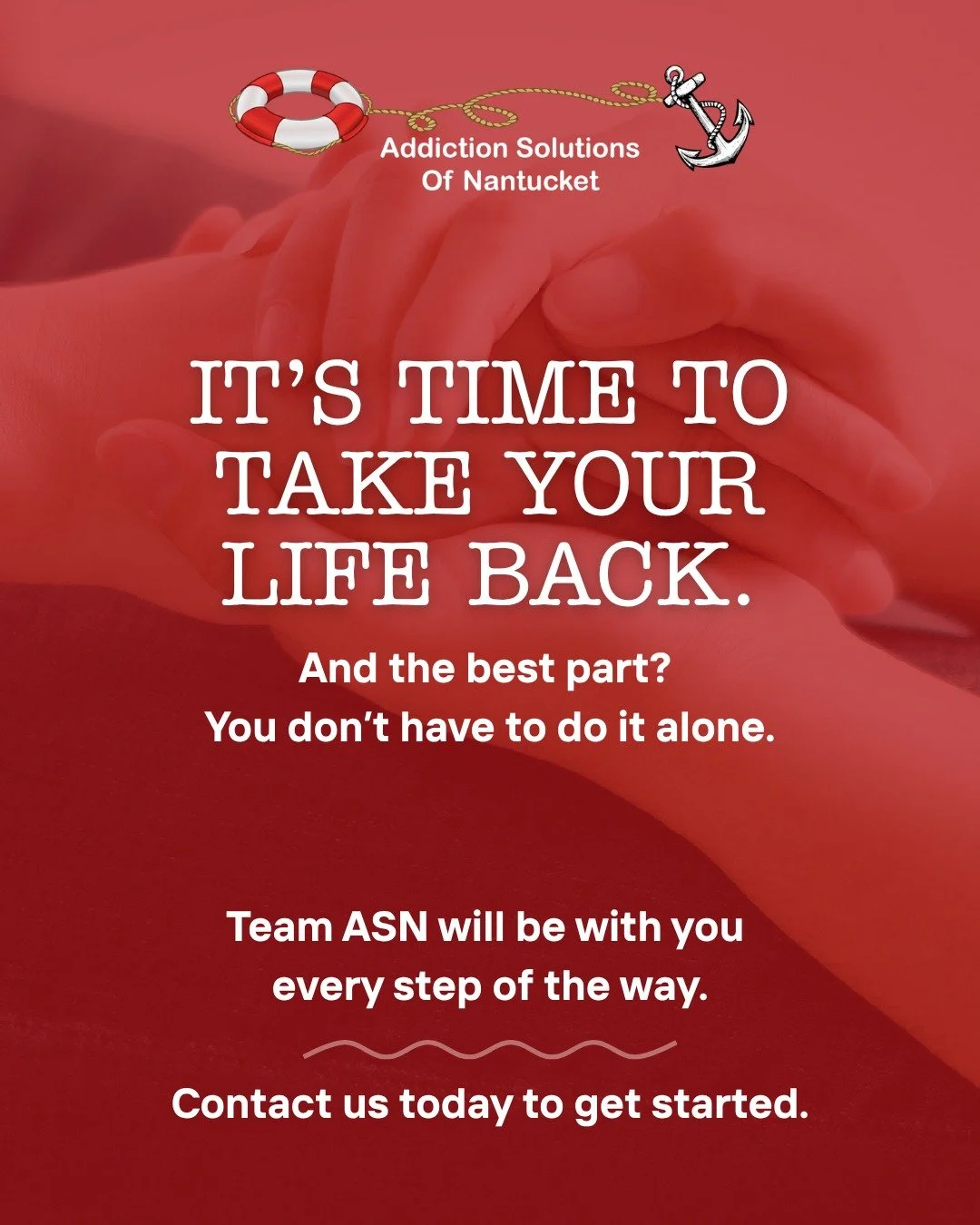 Are you ready to take your life back? 

We're ready for your call, and we're ready to be by your side as we help bring you to the safe harbor of recovery. ❤️&zwj;🩹🛟

It's free. It's confidential. And it's only a call away. Call (774) 563-1907 at an