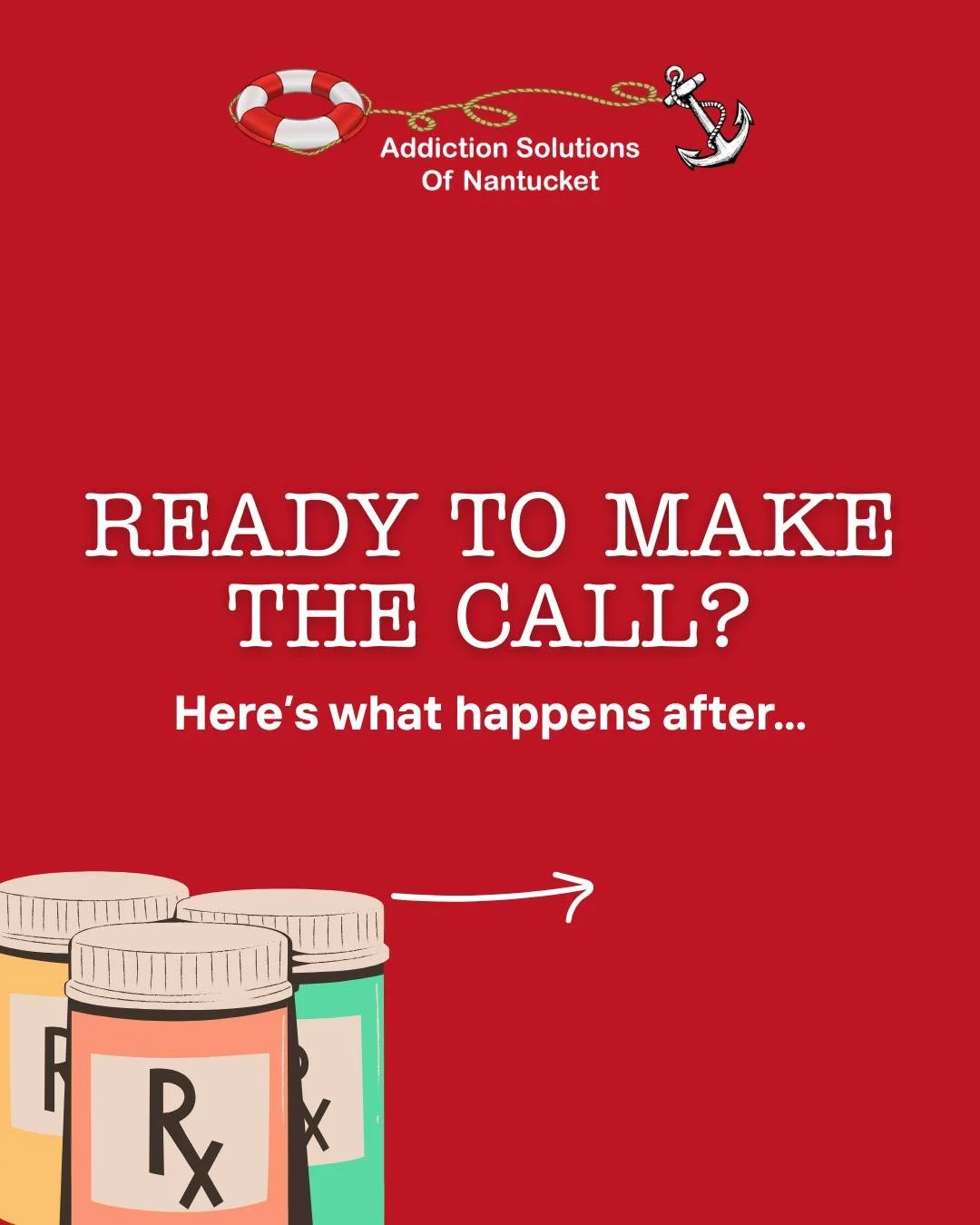 Are you ready to make the call? Here's what happens next. ➡️ 

You don't move in with us, but we work closely with you to create a plan that will help you recover. We know recovery is possible because we've seen it happen &mdash; And we're ready to h