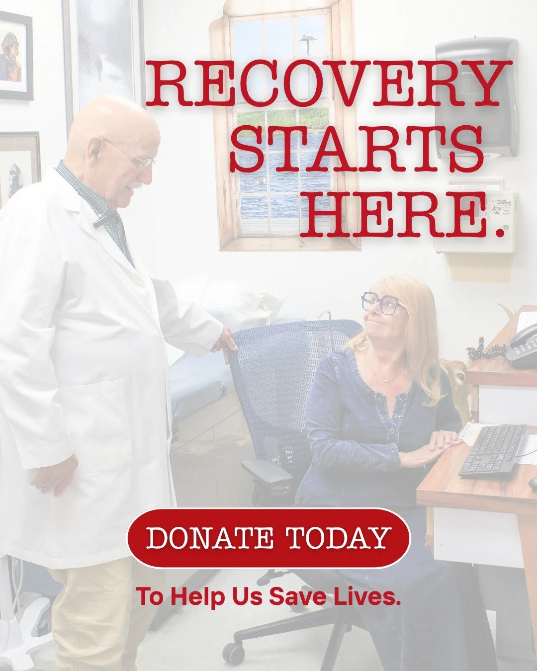 Recovery starts here. 👏 

Here at ASN, we are dedicated to saving lives. Every dollar given supports Dr. Lepore's clinic, our staff, and the medications that make recovery possible. Donate today at the link in bio. 🔗