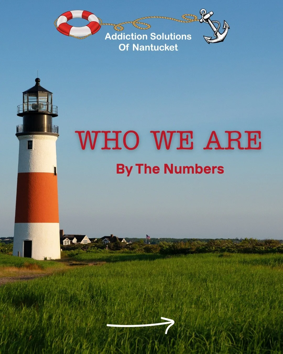 Here at ASN, we are proud to serve our Nantucket community. ❤️

As Nantucket's only dedicated addiction treatment clinic, we've helped men and women of all ages come back from the brink and rejoin their families as productive, sober survivors. 

We f