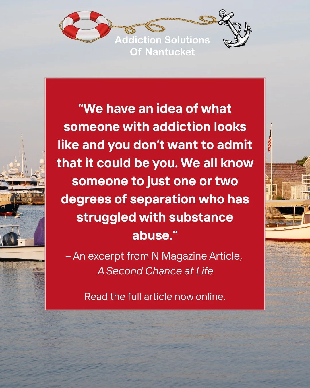 Addiction doesn't discriminate. You or someone you know could be struggling with substance use disorder. 

That's why we're here. We are on a mission to help save lives and stop the stigma. Read 3 stories of how our patients were able to break the ch