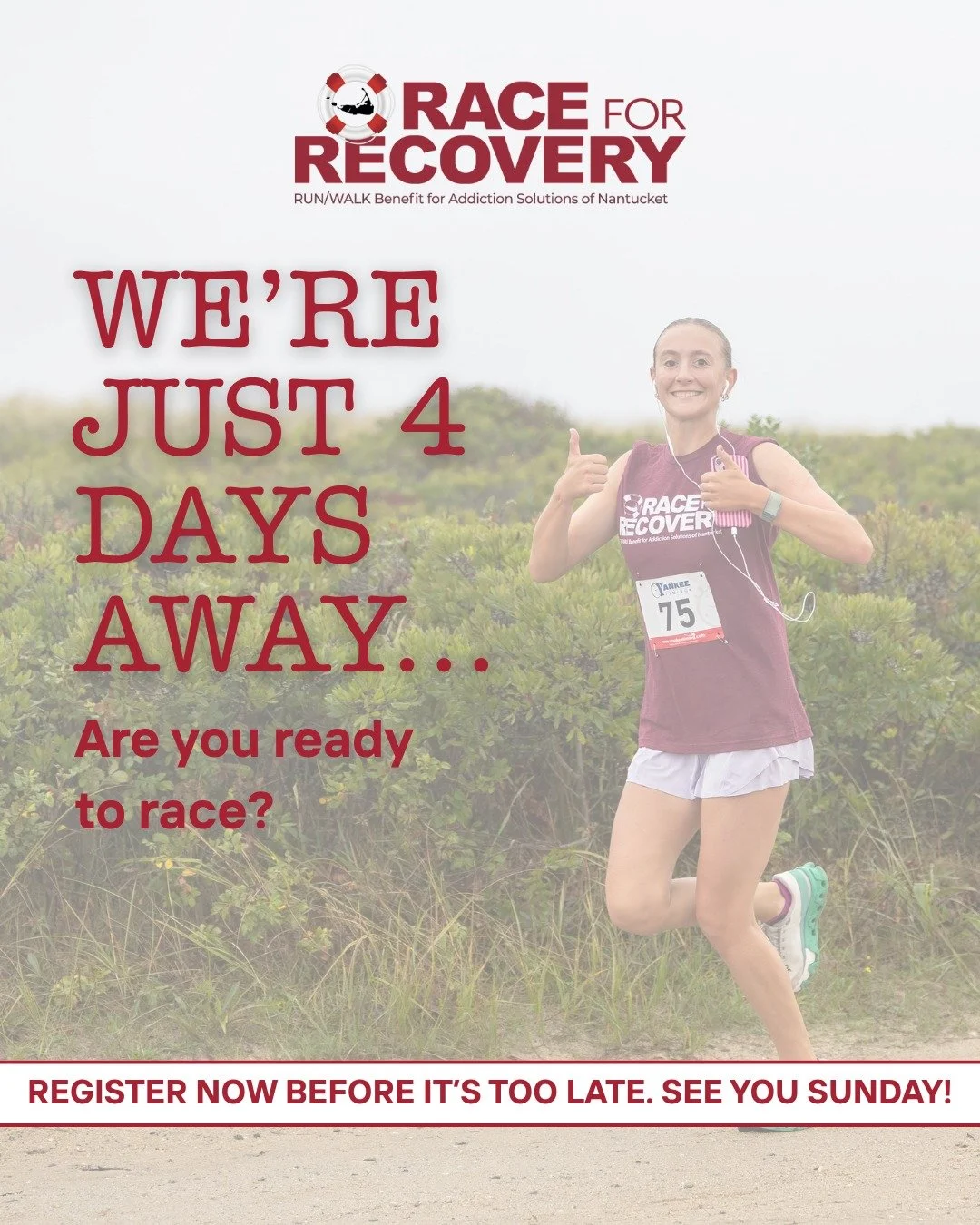The countdown is on until we take over @bartlettsfarm and race for recovery! Are you ready? 🏃&zwj;♂️

This year's race will be special as we come together as a community, cheer each other on, and raise money to help us save lives right here on Nantu