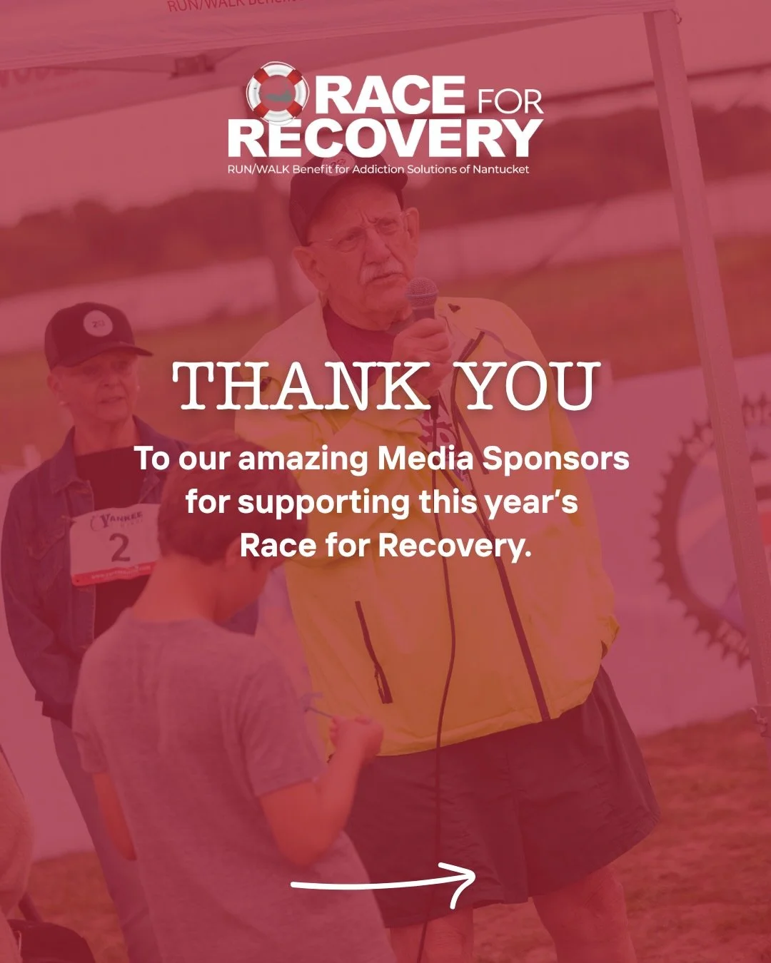 Last but not least, THANK YOU to our amazing media sponsors. 🙌

Every year, we are amazed at the support right here in our community. Because of our sponsors, we are able to come together and raise awareness, celebrate recovery, and raise funds to a