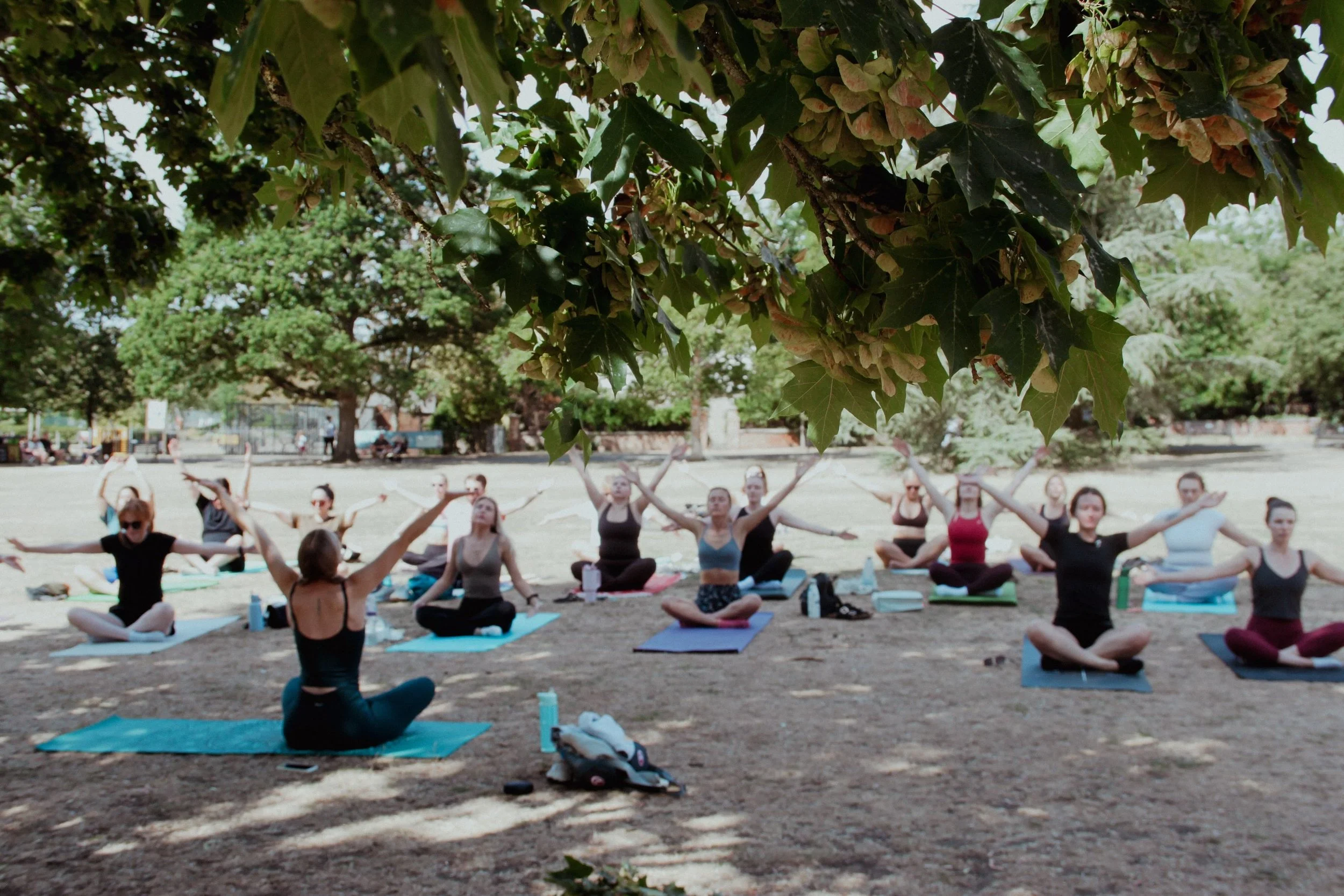 Thank you to @move.with.katherine and all who joined us for our August Community Event - Pilates in the Park&hellip;

We host monthly free community events and socials

Because we believe that wellness should be accessible

And wellness is a combinat