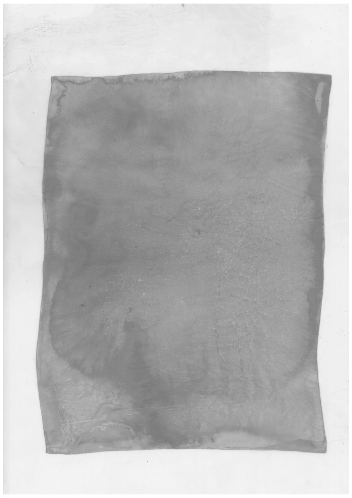 Sublimation printing on textile. Approximately 21 x 29,7 cm. 