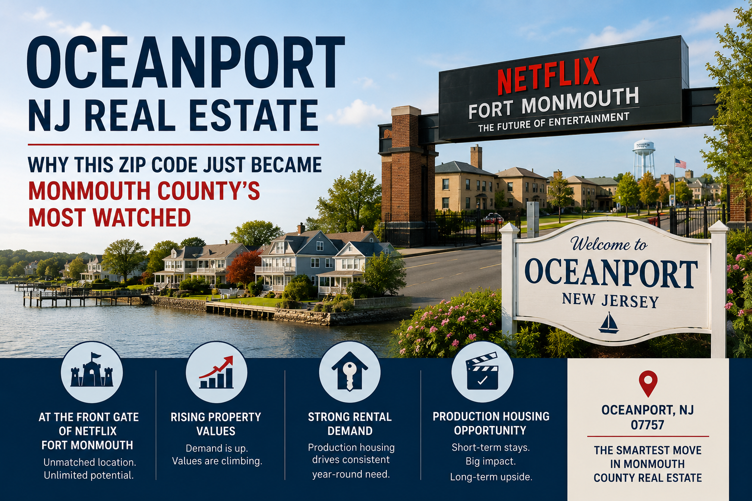Oceanport NJ Real Estate — Why This Zip Code Just Became Monmouth County's Most Watched