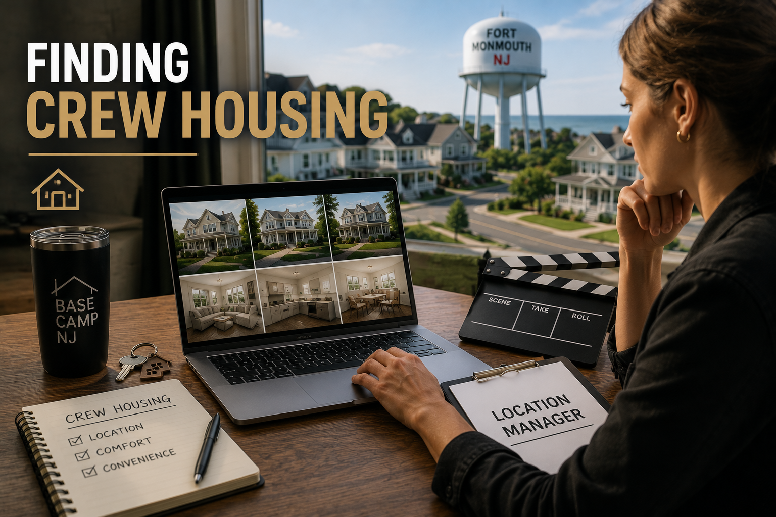 Location manager searching for crew housing in Monmouth County