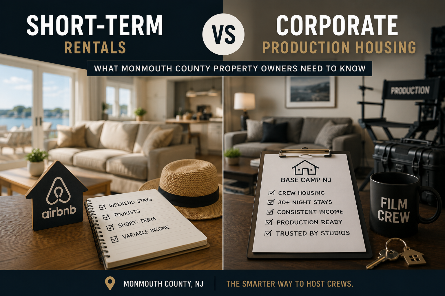 Short-Term vs Corporate Housing — What Monmouth County Property Owners Need to Know