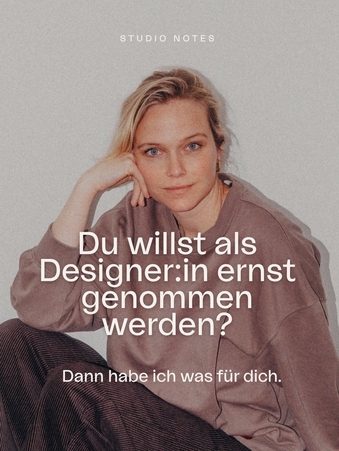 Ich glaube, ein gutes Designbusiness entsteht nicht nur durch Talent.

Es entsteht auch durch Flei&szlig;, Neugier, sauberes Arbeiten und durch Menschen, die dich ernst nehmen, herausfordern und weiterbringen.

Be nice to people hei&szlig;t f&uuml;r 