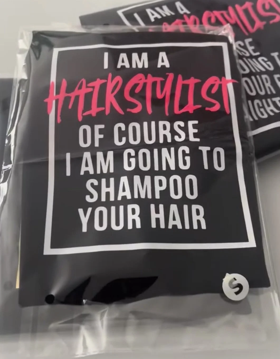 Hairstylist Pink Print