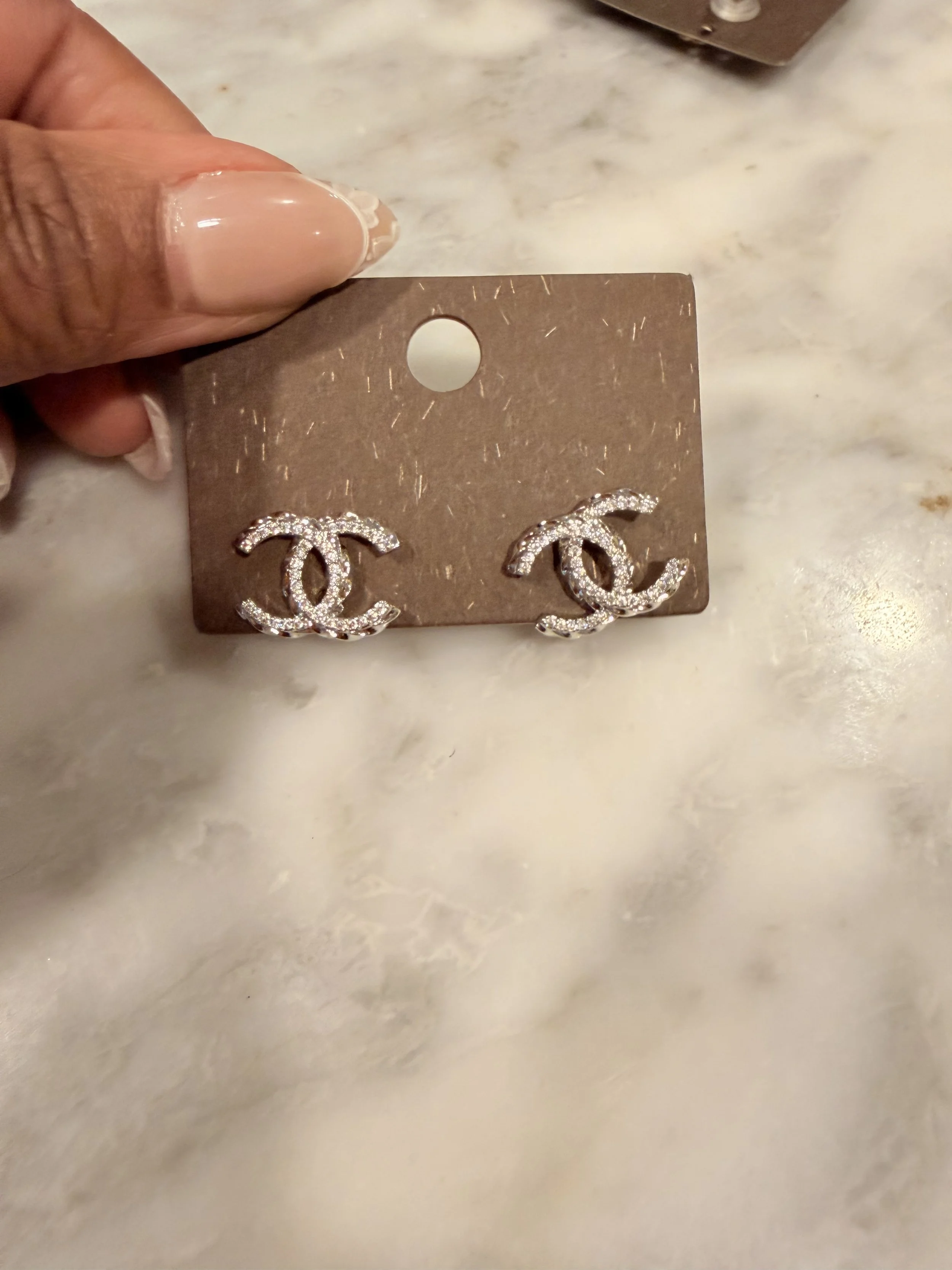 Earrings CC (Silver