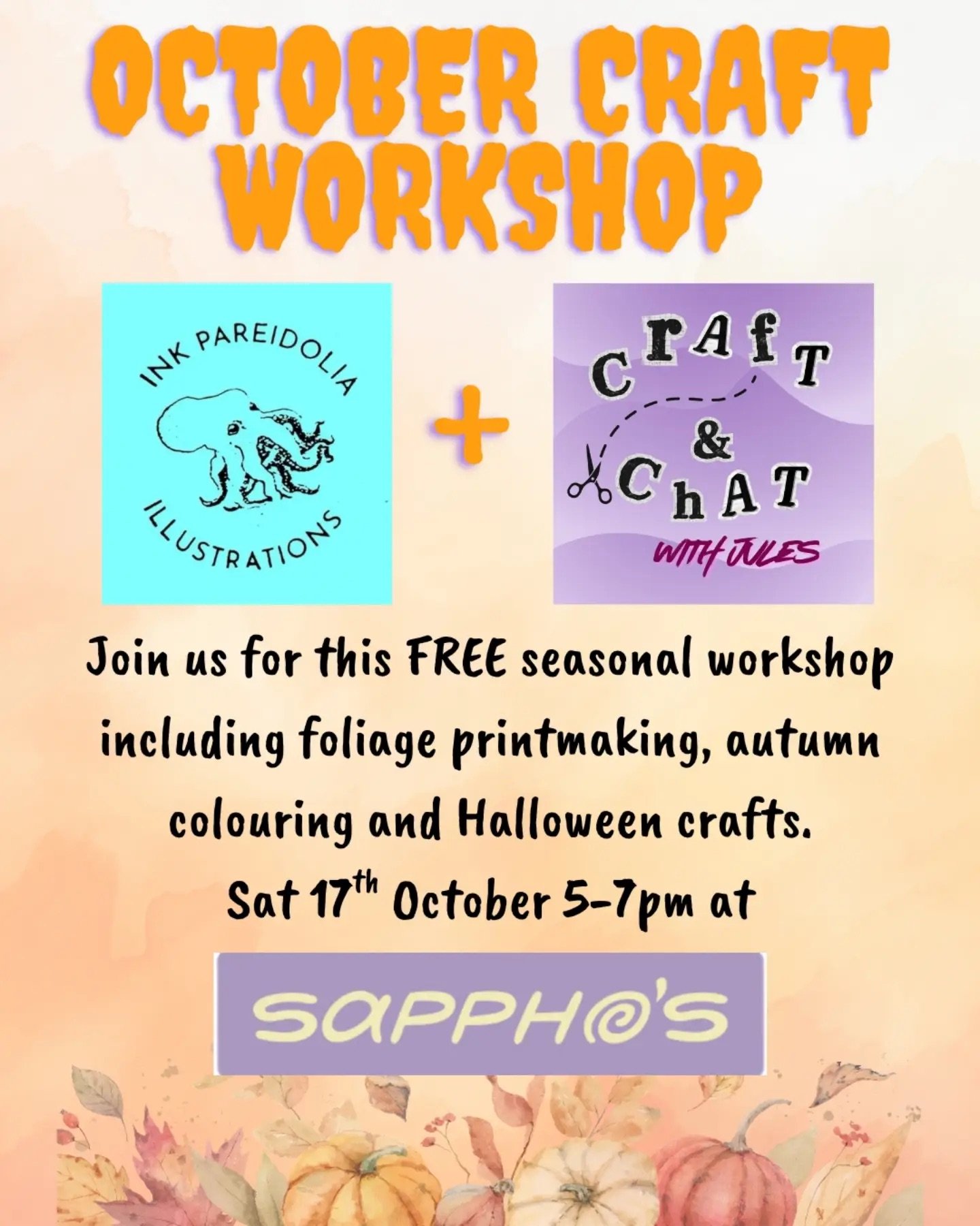October Craft Workshop!