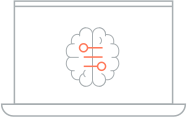 computer visualization of topographic map on a brain