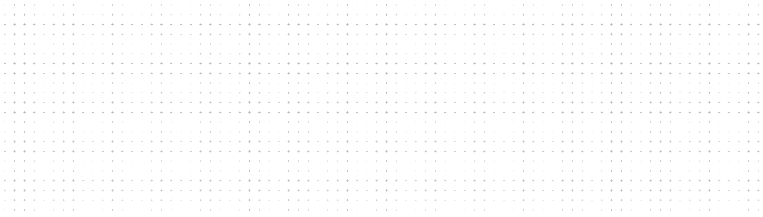 Close-up of a grid of small, white, illuminated dots on a black background, arranged in rows and columns.