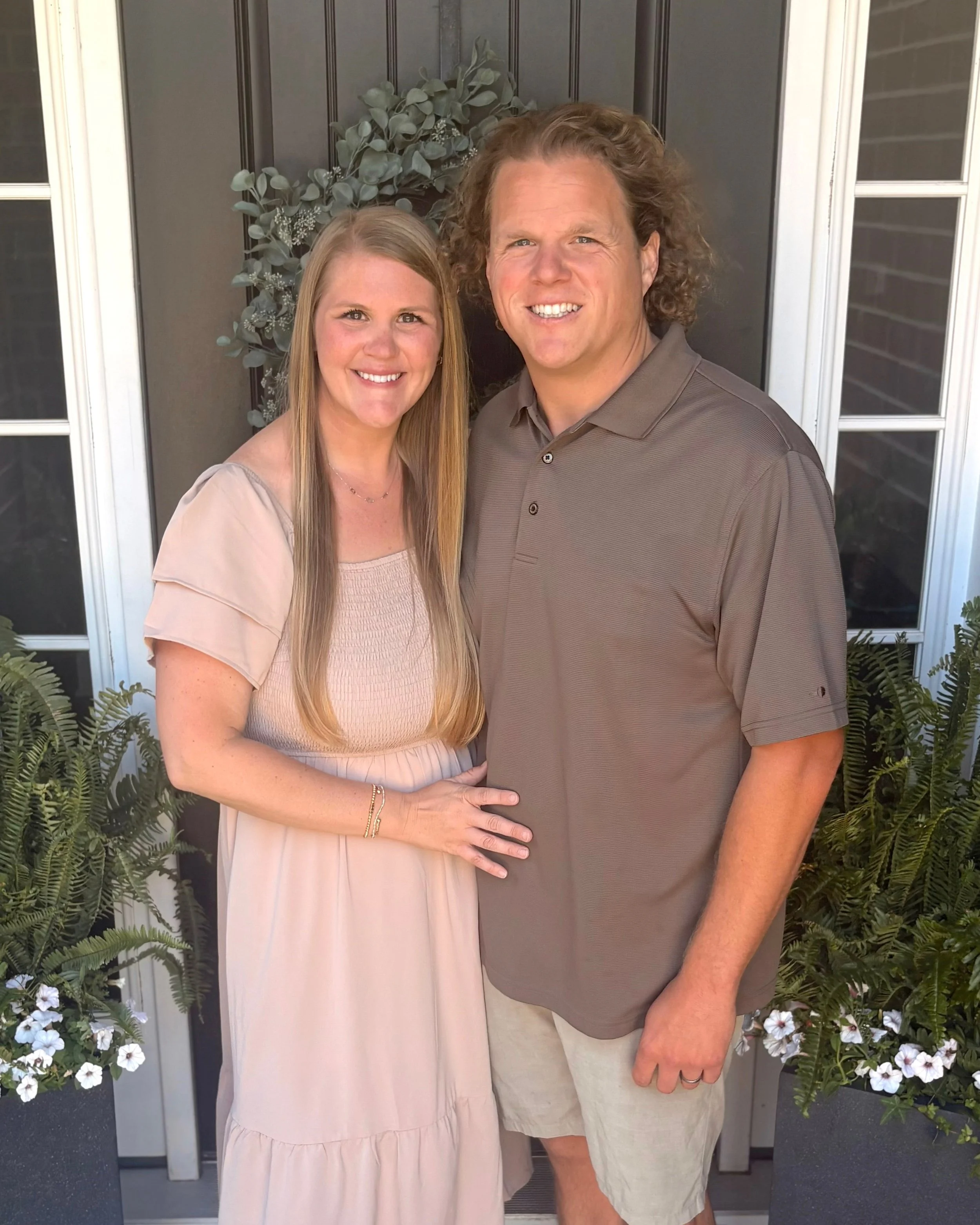 Kara and James, founders of Curated Entry Co.