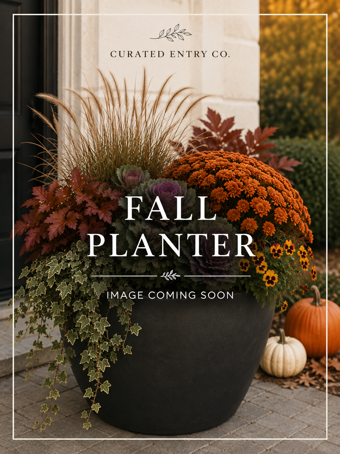 Fall Planter Design & Installation
