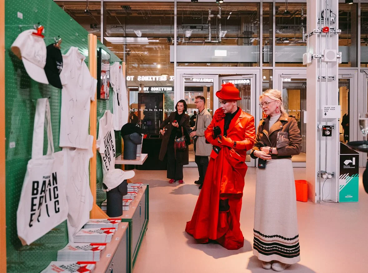 Hush Pouch Events Marina Abramović exhibition factory international