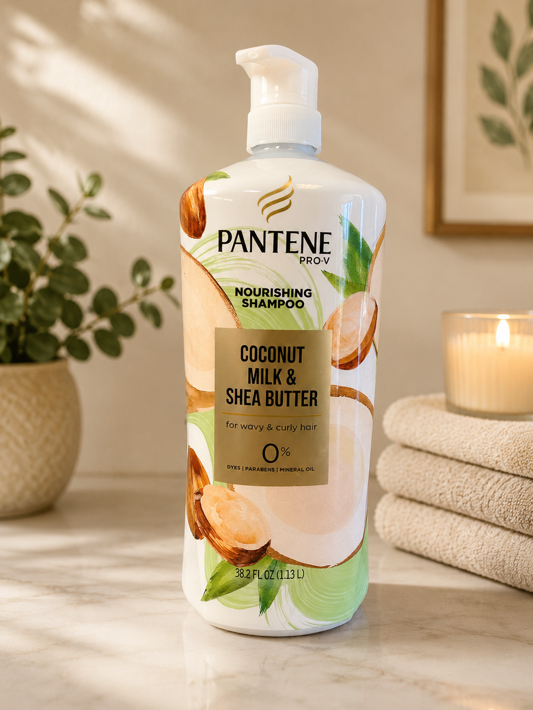 Panteen Shampoo 38.2 oz