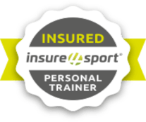 Logo for insured sports personal trainer.