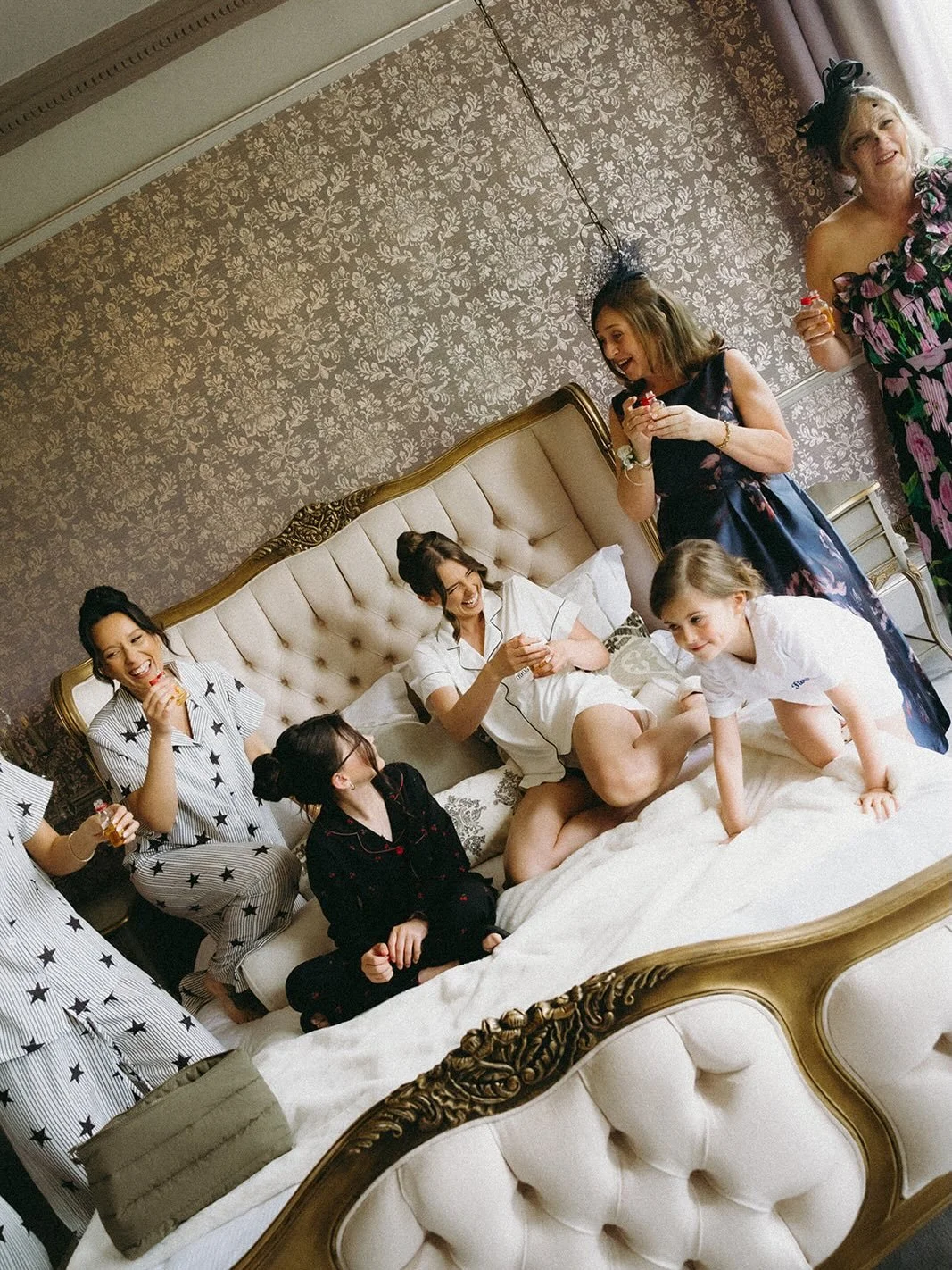 Emily and her gals absolutely rocked their morning prep. They sang, they danced, the cried happy tears and looked absolutely stunning. These gals were their truest selves in front of my camera and it&rsquo;s was a total joy to be in their space with 