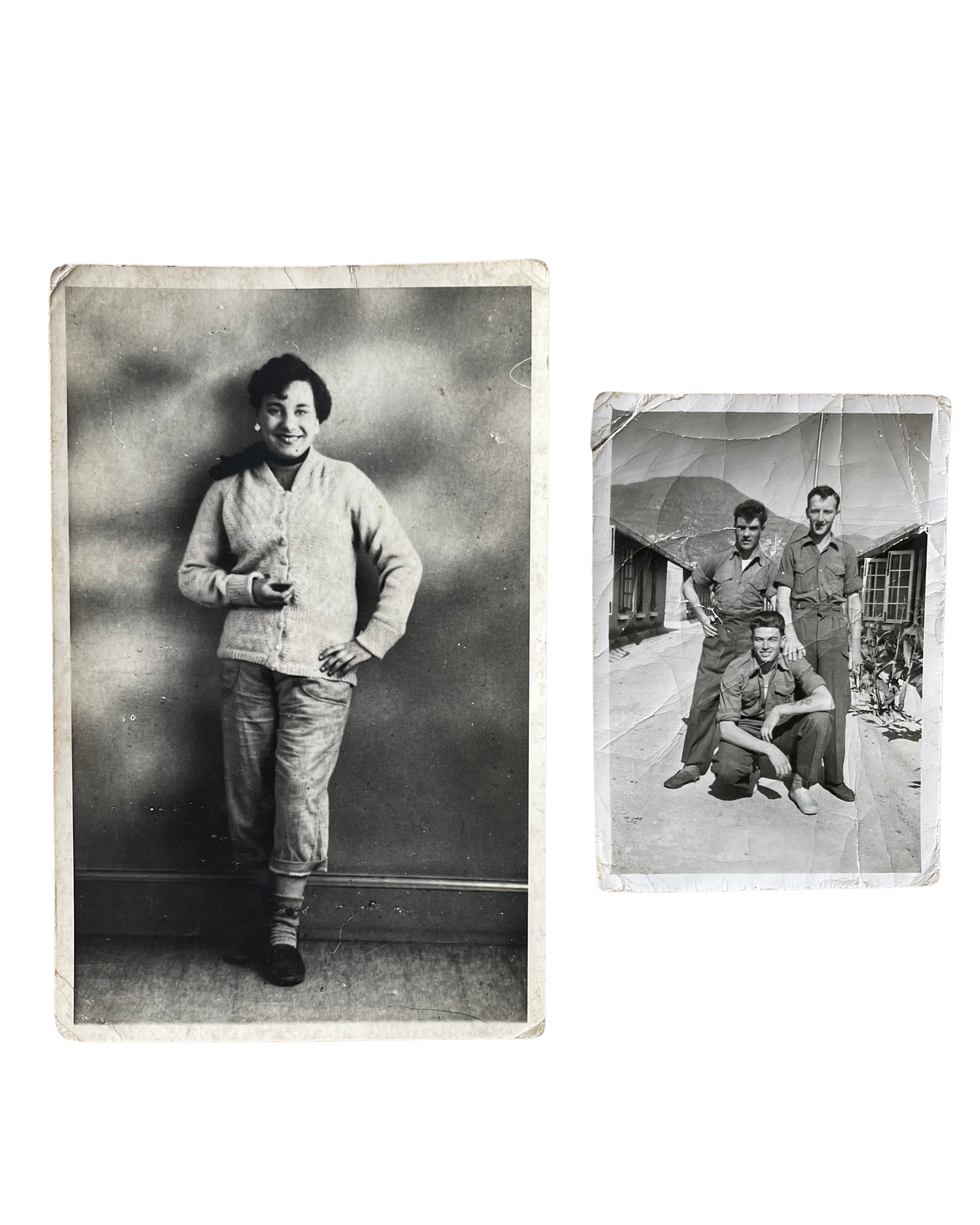 Nicola jay photo inspired by grandparents old photographs