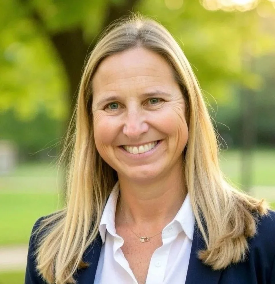 Close-up of Actias School Academic Director, Heather Johanson.