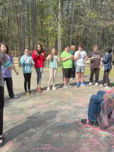THIS is what the joy of success looks like at NEMJDS! 🎉🦁💜

We didn&rsquo;t just hit our goal &mdash; we CRUSHED IT! And Mr. Cain made a promise: if we exceeded our fundraising goal, the students could silly string him.

Well... we did. And they di